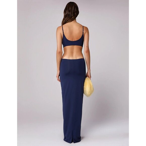 Tiger Mist Teegan Dress in Navy Blue - Picture 3 of 5